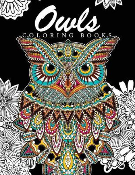 Owls Coloring Books: Jacqueline G. Minks by Owls Coloring Books 9781542923149