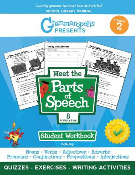 Grammaropolis: The Parts of Speech Workbook, Grade 2 by Coert Voorhees 9781644420317