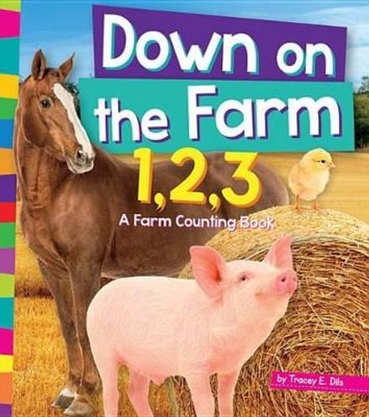 Down on the Farm 1, 2, 3: A Farm Counting Book by Tracey E Dils 9781607537182