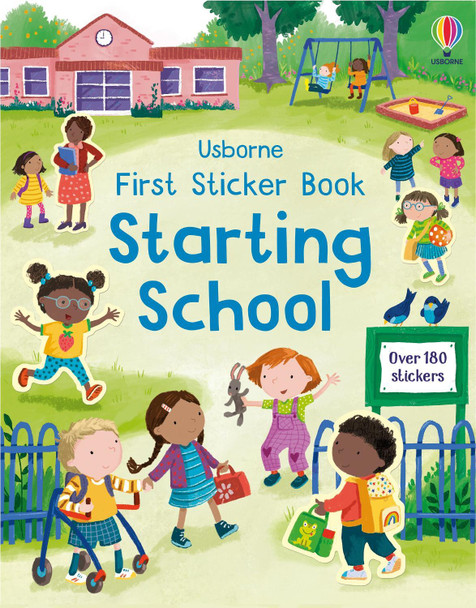 First Sticker Book Starting School by Holly Bathie