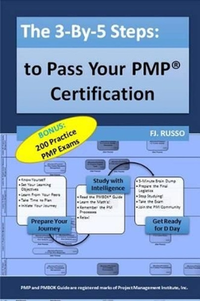 The 3-By-5 Steps: To Pass Your Pmp Certification by Fj Russo 9781519182852