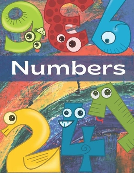 Numbers: kids colouring activity books, connect the dots, activity book, books for 3 years old, letter tracing, connect the dot dinosaur book by Katarzyna Wiejacha 9798673468432