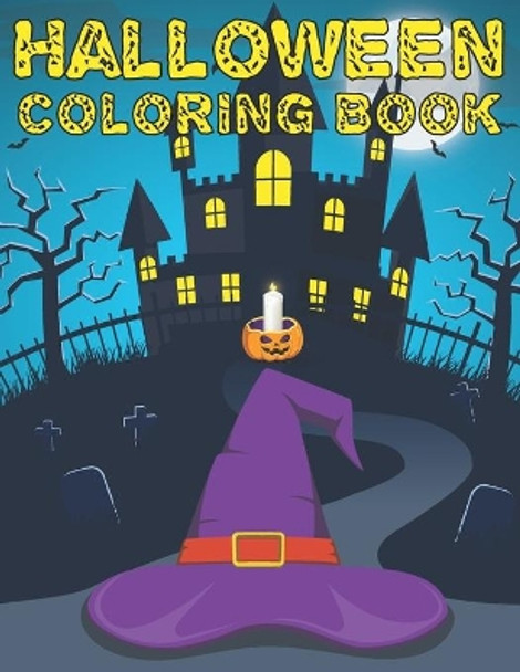 Halloween Coloring Book: Children Halloween Coloring Book (Volume 1) by The Universal Book House 9798675664801