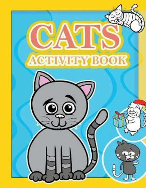 Cats Activity Book: : Activity book for kids in cats lover Theme. Fun with Coloring Pages, Trace Lines and Letters, Picture Matching, Count the number, Match the picture and more. (Activity book for Kids Ages 3-5) by Happy Summer 9781987609394