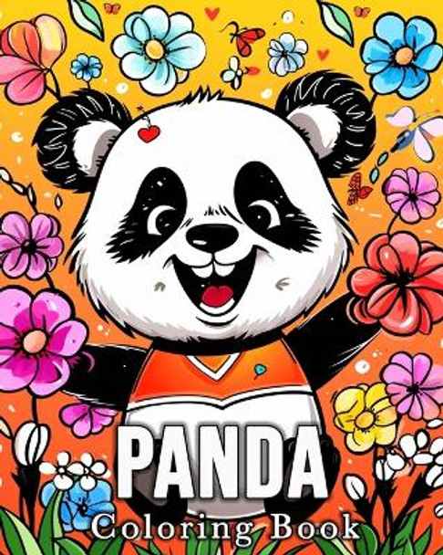 Panda Coloring book: 50 Cute Images for Stress Relief and Relaxation by Mandykfm Bb 9798880529872