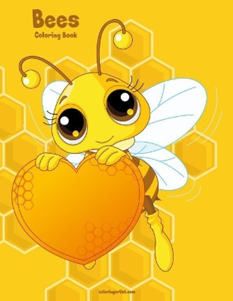 Bees Coloring Book 1 by Nick Snels 9781979519168