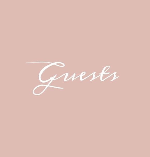 Guests Hardcover Guest Book: Blush Pink Guestbook Blank No Lines 64 Pages Keepsake Memory Book Sign In Registry for Visitors Comments Wedding Birthday Anniversary Christening Engagement Party Holiday by Murre Book Decor 9781951373047