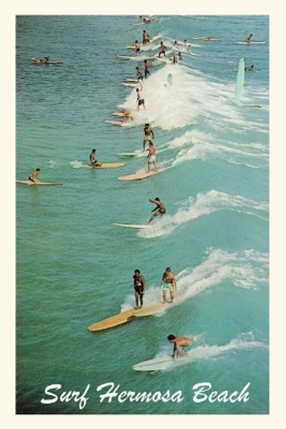 Vintage Journal Surf Hermosa Beach by Found Image Press 9781648118043