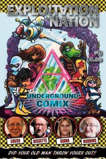 Exploitation Nation #6: UNDERGROUND COMIX: Cover A: BODE by Mike Haushalter 9781795498715