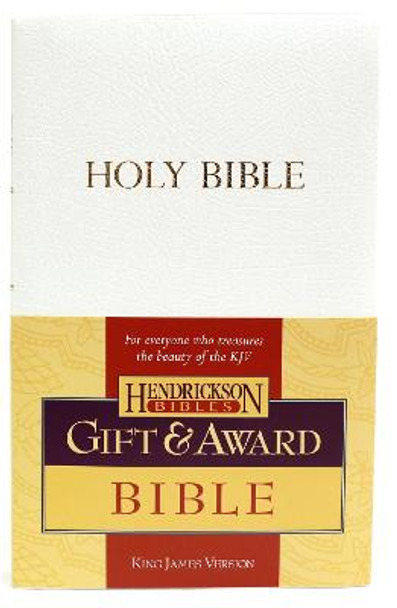 KJV Gift and Award Bible - White by Hendrickson Publishers