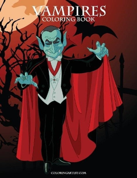 Vampires Coloring Book 1 by Nick Snels 9781978079380