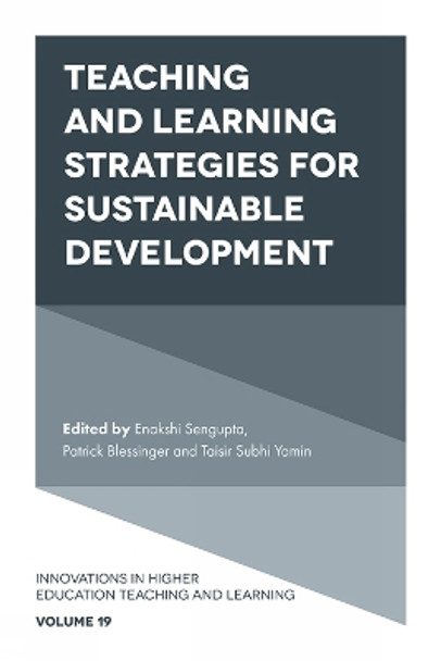 Teaching and Learning Strategies for Sustainable Development by Enakshi Sengupta 9781789736403