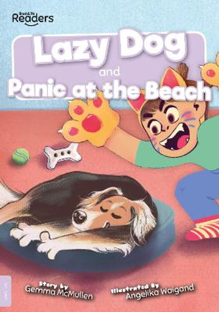 Lazy Dog and Panic at the Beach by Gemma McMullen