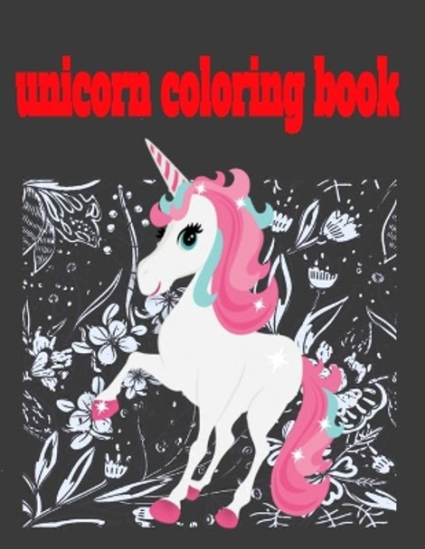 Unicorn Coloring Book: 8.5 x 11 inches 100 pages unicorn coloring book for girls boy ages 5 - 10 by Book Color 9798681894360