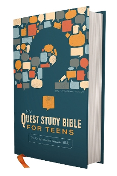 NIV, Quest Study Bible for Teens, Hardcover, Navy, Comfort Print: The Question and Answer Bible by Christianity Today Intl. 9780310457039