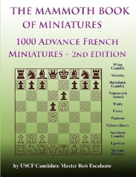 1000 Advance French Miniatures by Rob Escalante 9781312936843