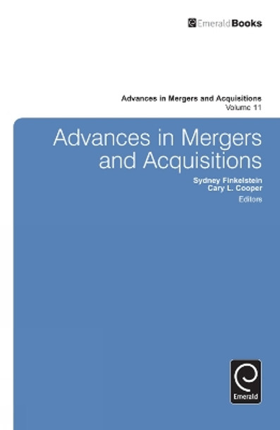 Advances in Mergers and Acquisitions by Cary L. Cooper 9781781904596