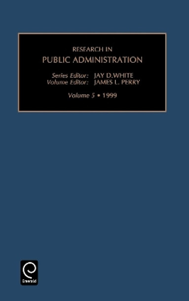 Research in Public Administration by Jay D. White 9780762305261