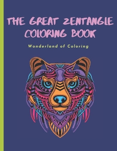 The Great Zentangle Coloring Book: Zentangle Coloring Book by Sameh Madbouly 9798694991254