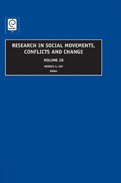 Research in Social Movements, Conflicts and Change by Patrick G. Coy 9781846638923