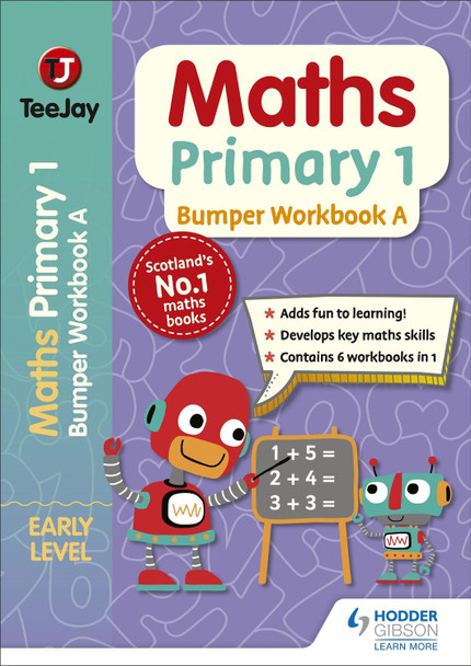 TeeJay Maths Primary 1: Bumper Workbook A James Geddes 9781398306493