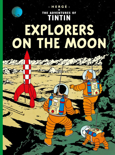 Explorers on the Moon by Herge
