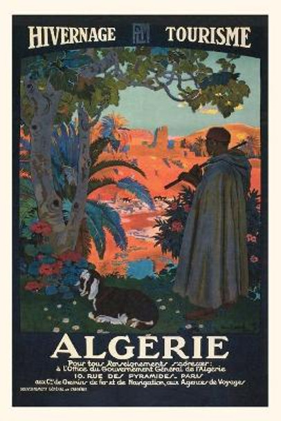 Vintage Journal Algeria Travel Poster by Found Image Press 9781648113529