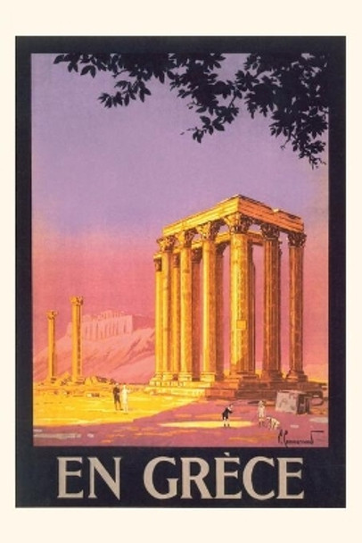 Vintage Journal Greece Travel Poster by Found Image Press 9781648114854