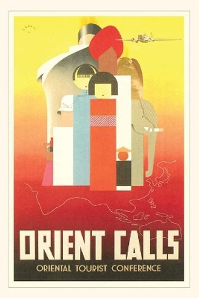 Vintage Journal Orient Travel Poster by Found Image Press 9781648113406