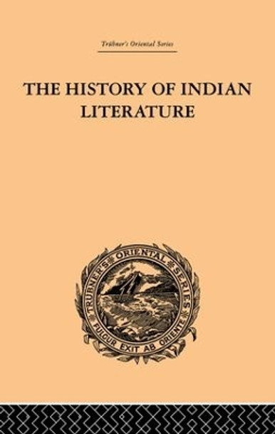 The History of Indian Literature by Albrecht Weber 9781138862173