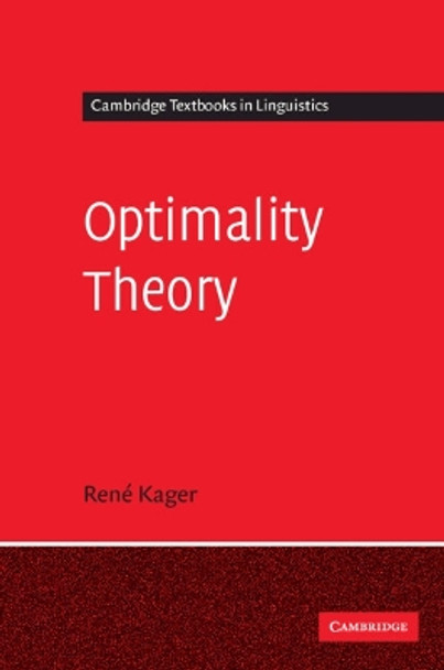 Optimality Theory by Rene Kager 9780521589802