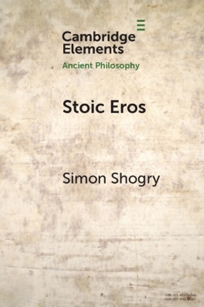 Stoic Eros by Simon Shogry 9781009017718