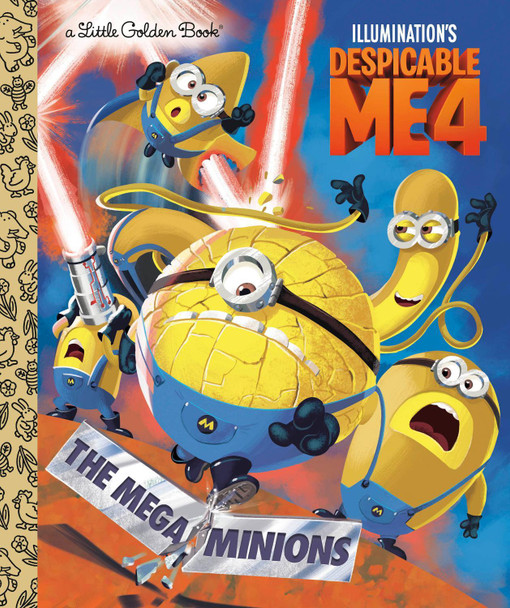 The Mega-Minions (Despicable Me 4) by Golden Books 9780593809044