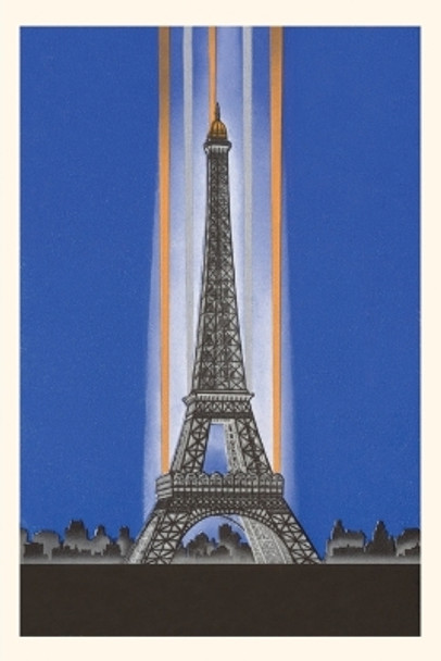 Vintage Journal Art Deco Eiffel Tower by Found Image Press 9781669517337