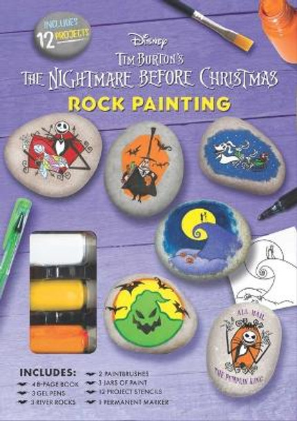 Disney Tim Burton's the Nightmare Before Christmas Rock Painting by Editors of Thunder Bay Press 9781667204673