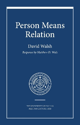 Person Means Relation David Walsh 9781587316739