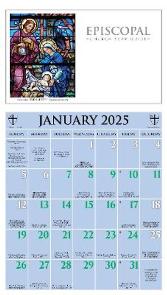 2025 Episcopal Church Year Guide Kalendar: January 2025 through December 2025 Ashby Company 9781640656918