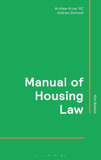 Manual of Housing Law Andrew Arden KC 9781526528278