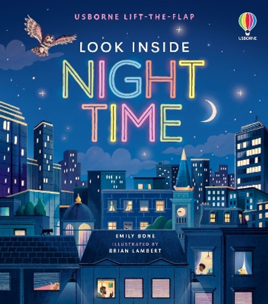 Look Inside Night Time Emily Bone 9781803701264