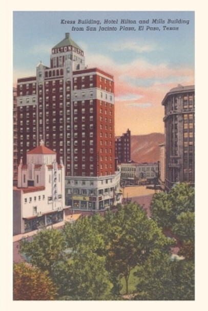 Vintage Journal Hotel Hilton, El Paso by Found Image Press 9781669516644