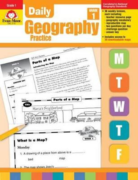 Daily Geography Practice: Grade 1 by Evan-Moor Educational Publishers