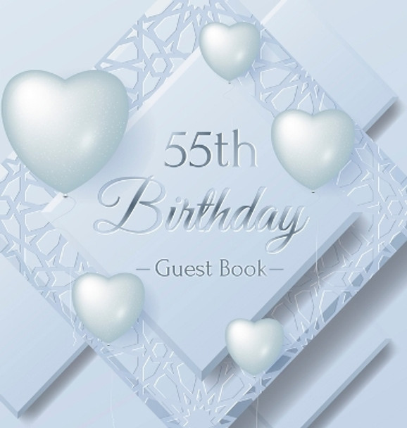 55th Birthday Guest Book: Keepsake Gift for Men and Women Turning 55 - Hardback with Funny Ice Sheet-Frozen Cover Themed Decorations & Supplies, Personalized Wishes, Sign-in, Gift Log, Photo Pages by Luis Lukesun 9788395819407