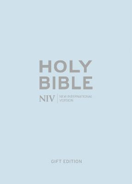 NIV Pocket Pastel Blue Soft-tone Bible by New International Version