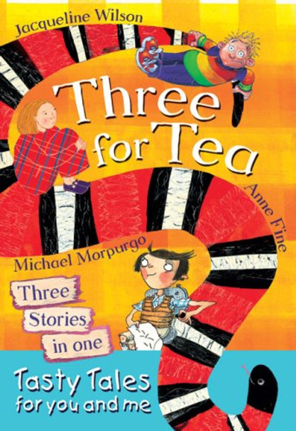 Three for Tea: Tasty Tales for You and Me by Jacqueline Wilson 9781405227117 [USED COPY]