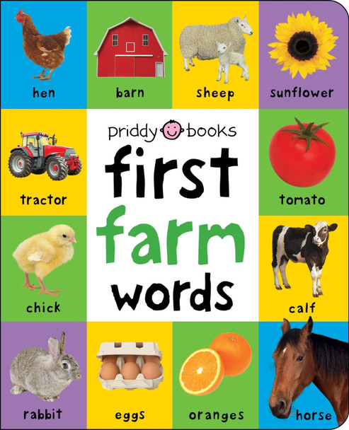 First Farm Words: First 100 Soft to Touch by Roger Priddy