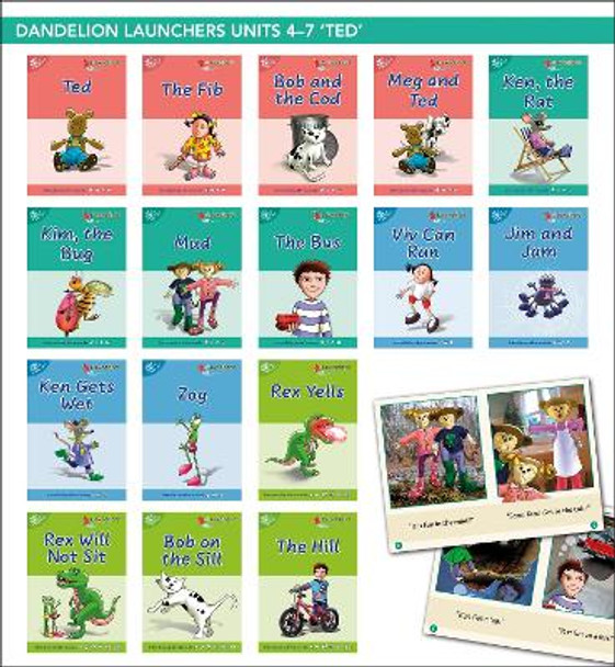 Phonic Books Dandelion Launchers Units 4-7 (Sounds of the alphabet): Decodable books for beginner readers Sounds of the alphabet by Phonic Books 9781907170737 [USED COPY]