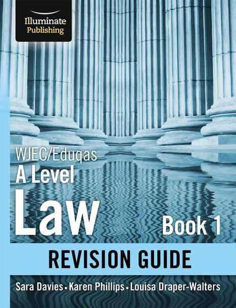 WJEC/Eduqas Law for A level Book 1 Revision Guide by Sara Davies 9781912820108 [USED COPY]