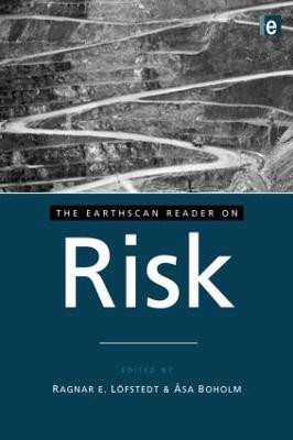 The Earthscan Reader on Risk Ragnar E. Lofstedt 9781844076871