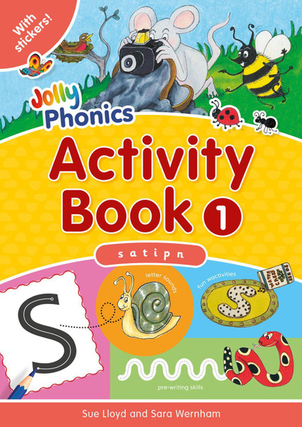Jolly Phonics Activity Book 1: in Precursive Letters (British English edition) by Sara Wernham
