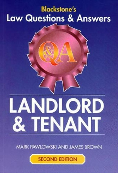 Landlord and Tenant by Mark Pawlowski 9781841740980 [USED COPY]